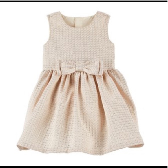 Carter's Other - Baby Girl Carter’s Bow Lurex Dress - 9 months
